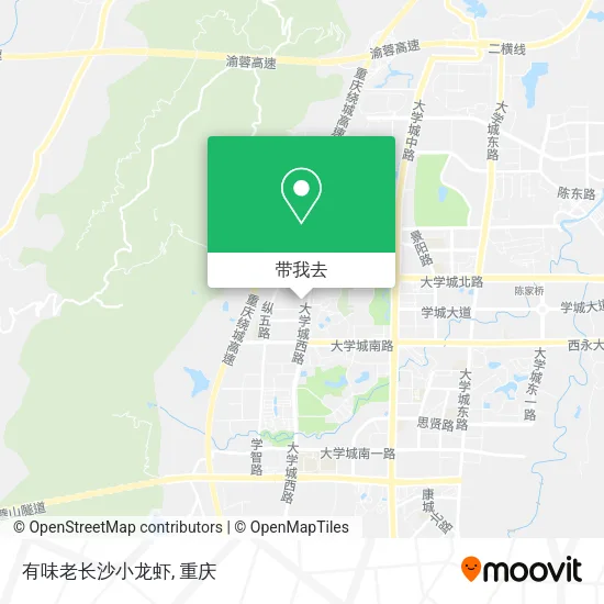 有味老长沙小龙虾地图