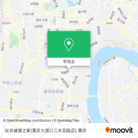 祉存健康之家(重庆大渡口三木花园店)地图