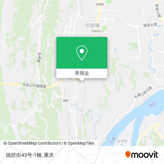 跳蹬街43号-1幢地图
