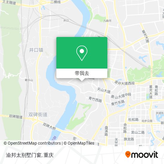 渝邦太别墅门窗地图