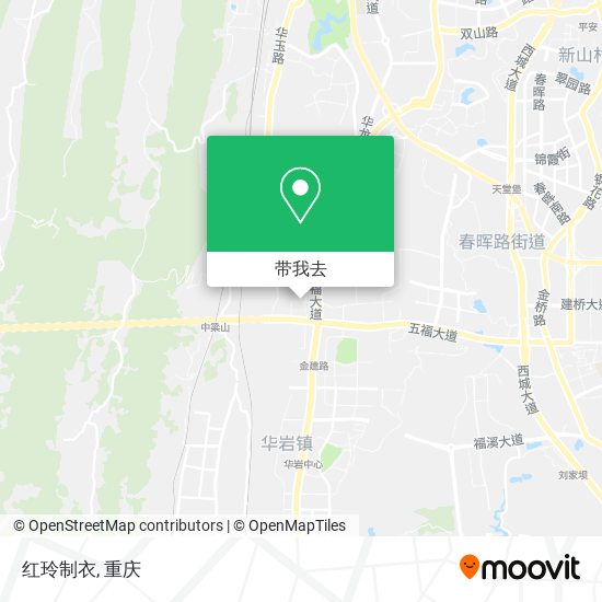 红玲制衣地图