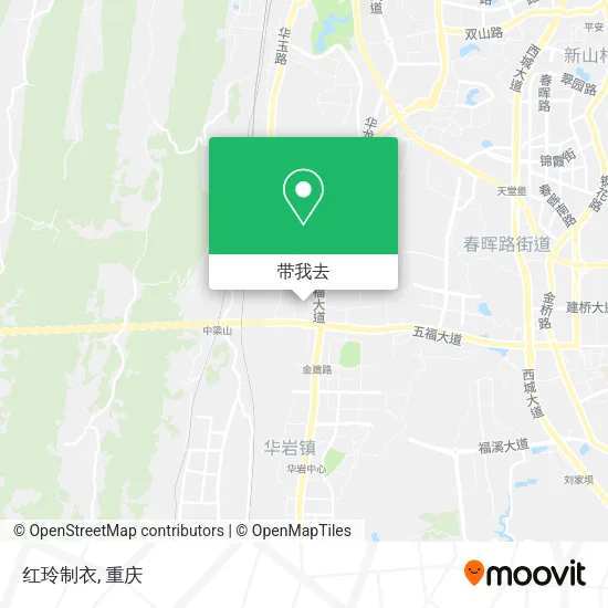 红玲制衣地图