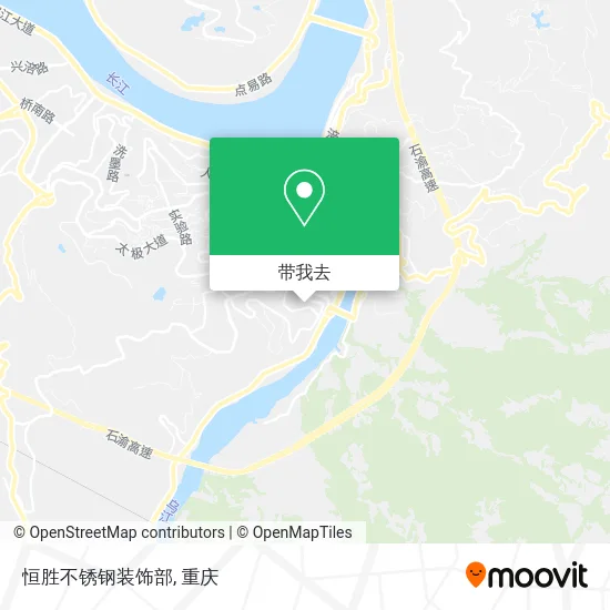恒胜不锈钢装饰部地图