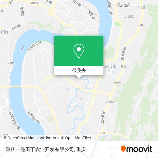 重庆一品田丁农业开发有限公司地图
