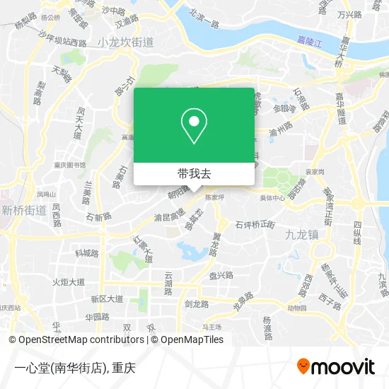 一心堂(南华街店)地图