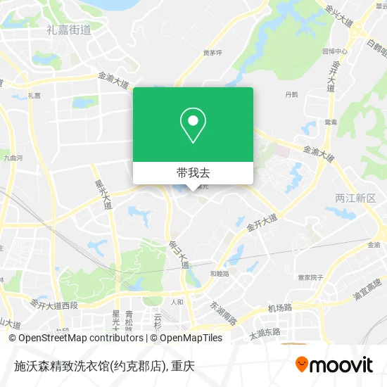 施沃森精致洗衣馆(约克郡店)地图