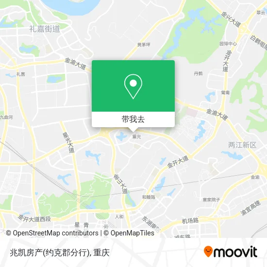 兆凯房产(约克郡分行)地图