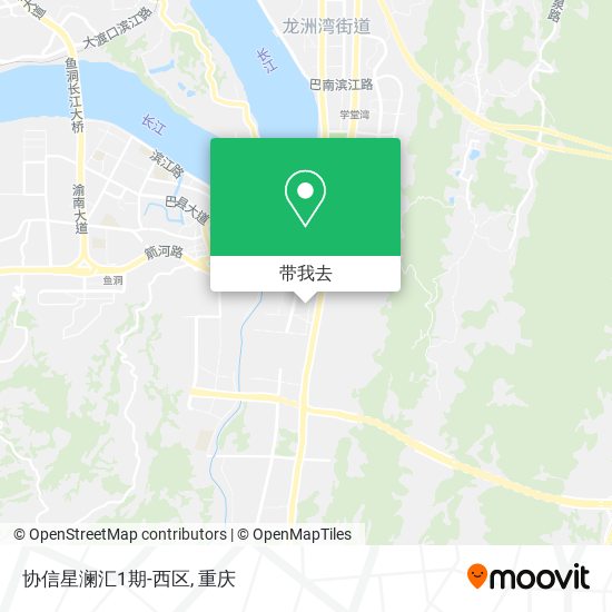 协信星澜汇1期-西区地图