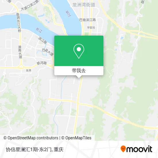 协信星澜汇1期-东2门地图