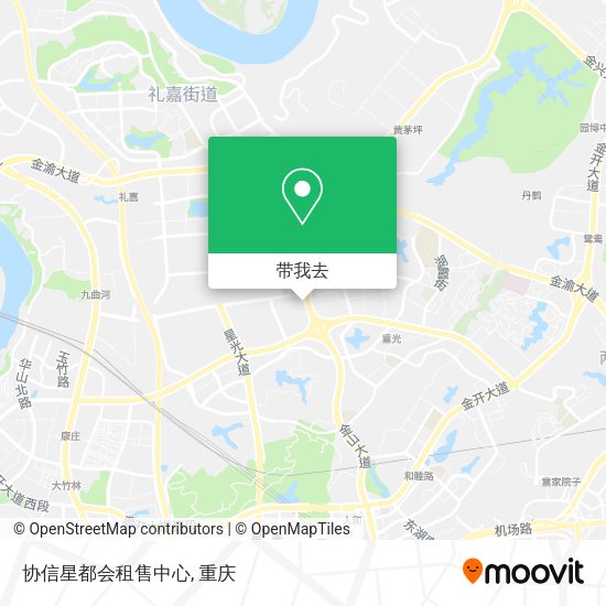 协信星都会租售中心地图