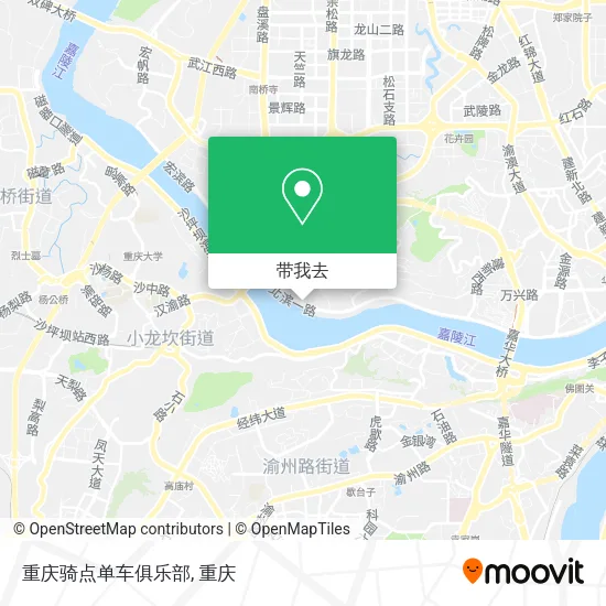 重庆骑点单车俱乐部地图