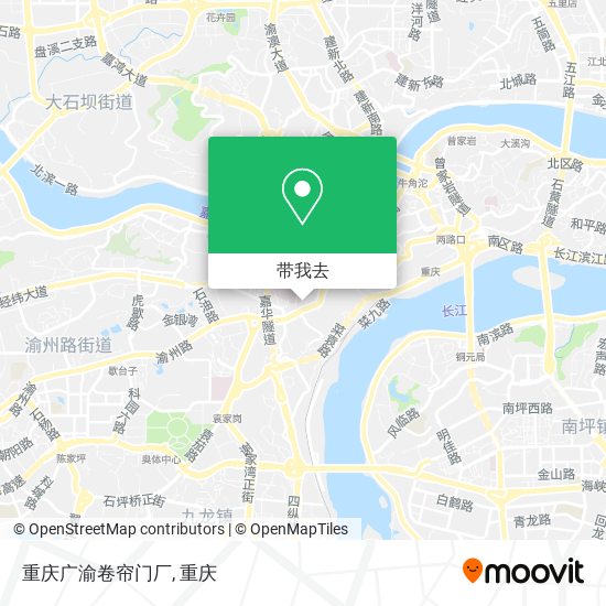 重庆广渝卷帘门厂地图