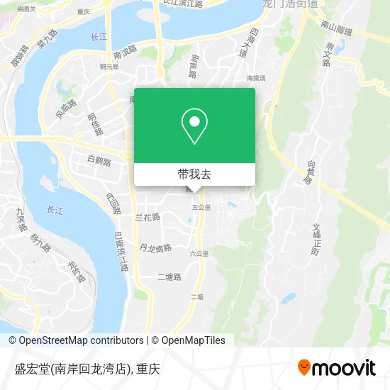 盛宏堂(南岸回龙湾店)地图