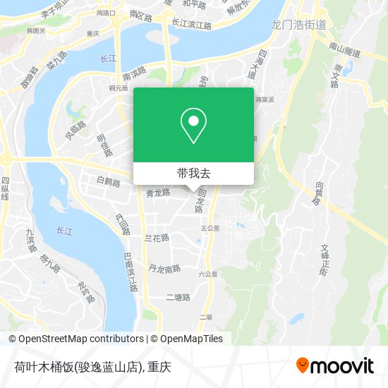 荷叶木桶饭(骏逸蓝山店)地图