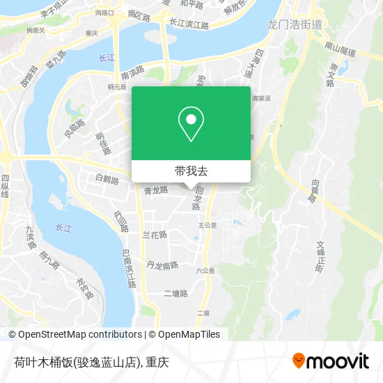 荷叶木桶饭(骏逸蓝山店)地图
