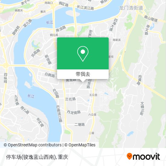 停车场(骏逸蓝山西南)地图
