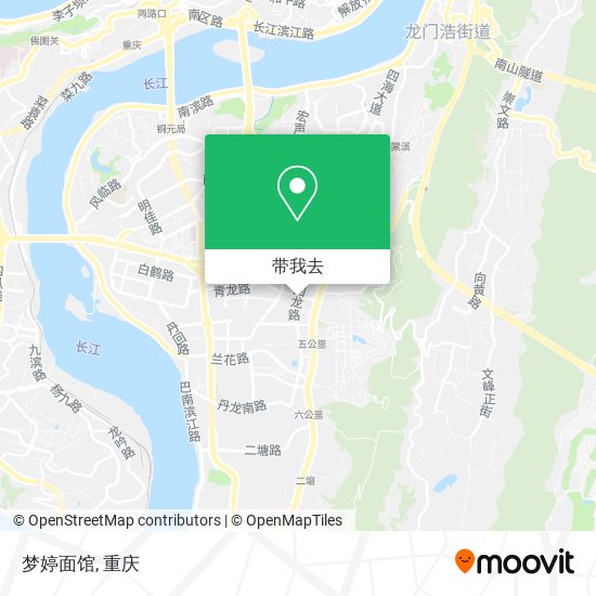 梦婷面馆地图