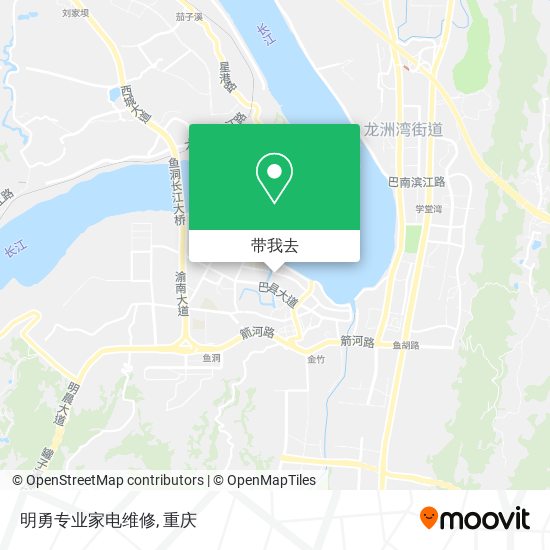 明勇专业家电维修地图