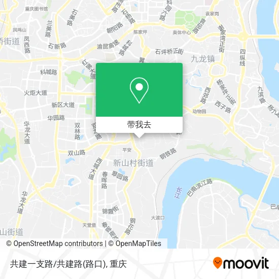 共建一支路/共建路(路口)地图