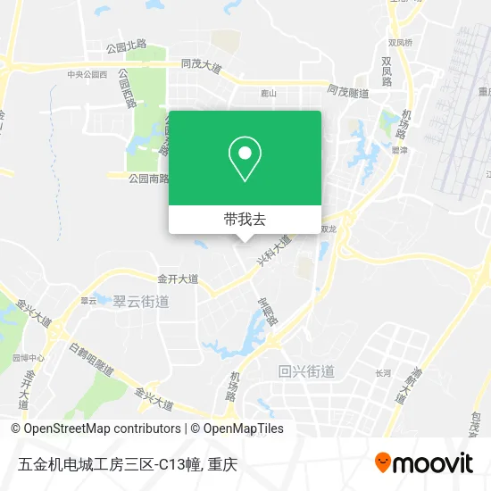 五金机电城工房三区-C13幢地图