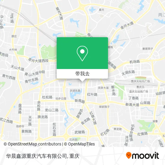 华晨鑫源重庆汽车有限公司地图