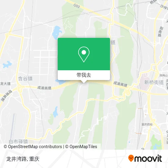 龙井湾路地图