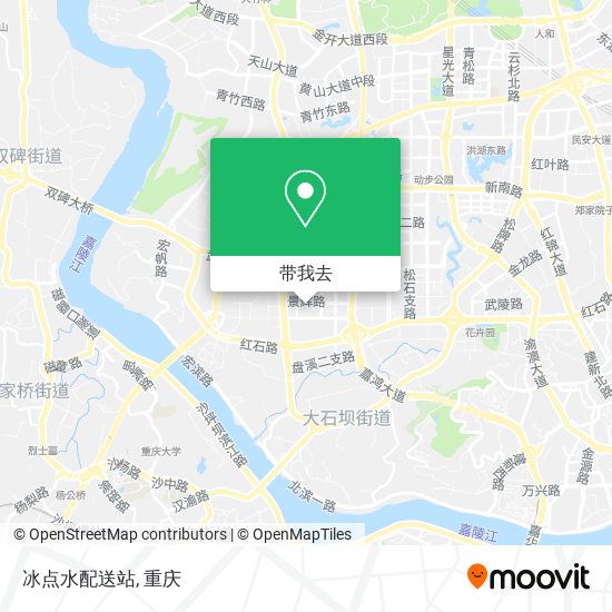 冰点水配送站地图