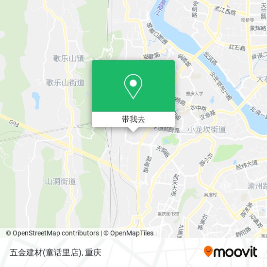 五金建材(童话里店)地图