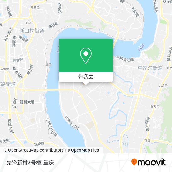 先锋新村2号楼地图