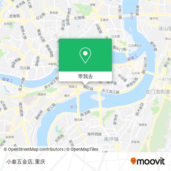 小秦五金店地图