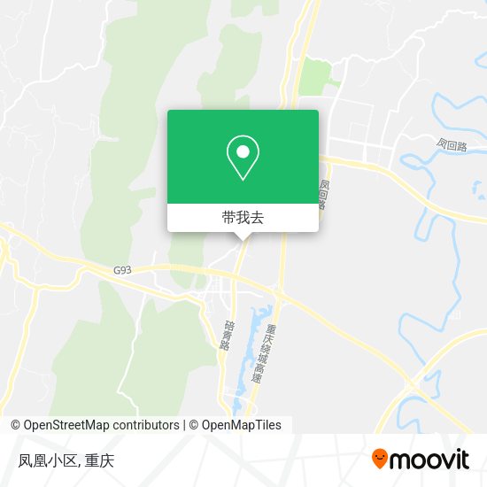 凤凰小区地图