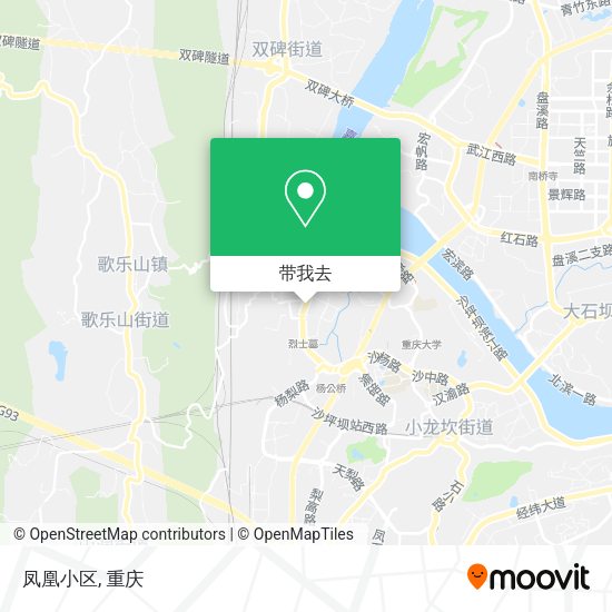 凤凰小区地图