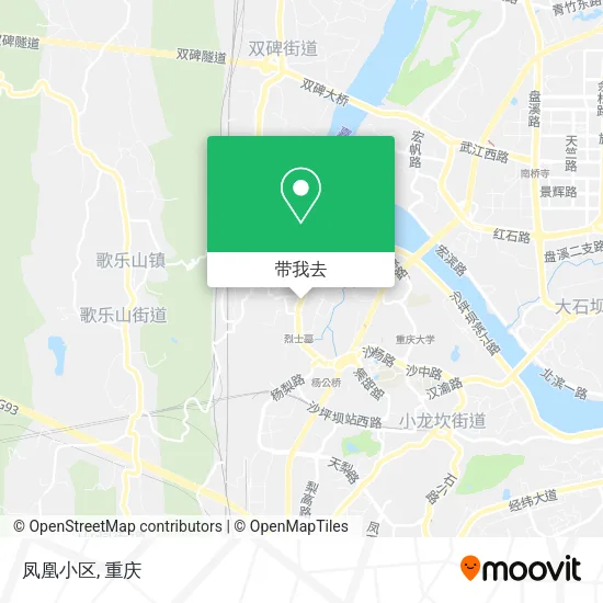 凤凰小区地图