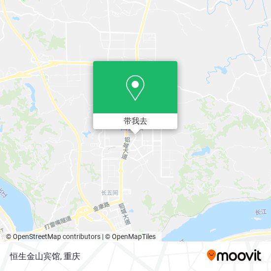 恒生金山宾馆地图
