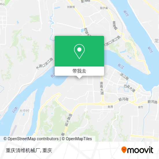 重庆清维机械厂地图