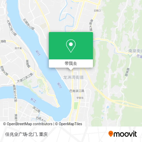 佳兆业广场-北门地图