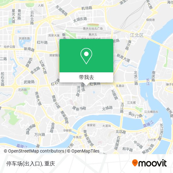 停车场(出入口)地图