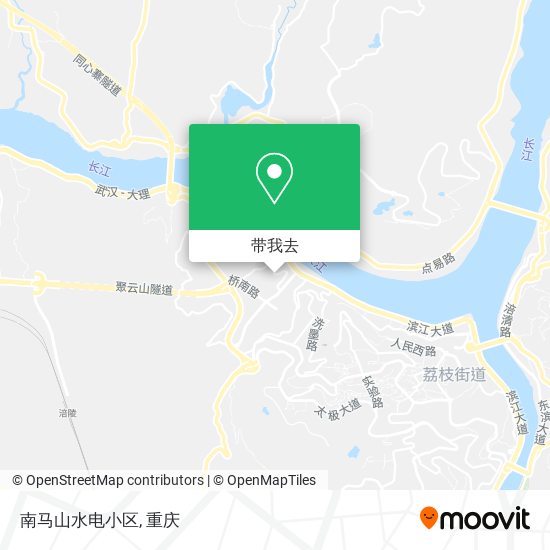 南马山水电小区地图