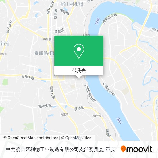 中共渡口区利德工业制造有限公司支部委员会地图