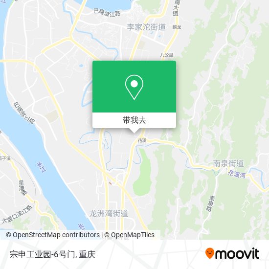 宗申工业园-6号门地图