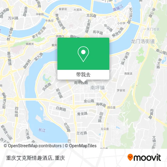 重庆艾克斯情趣酒店地图