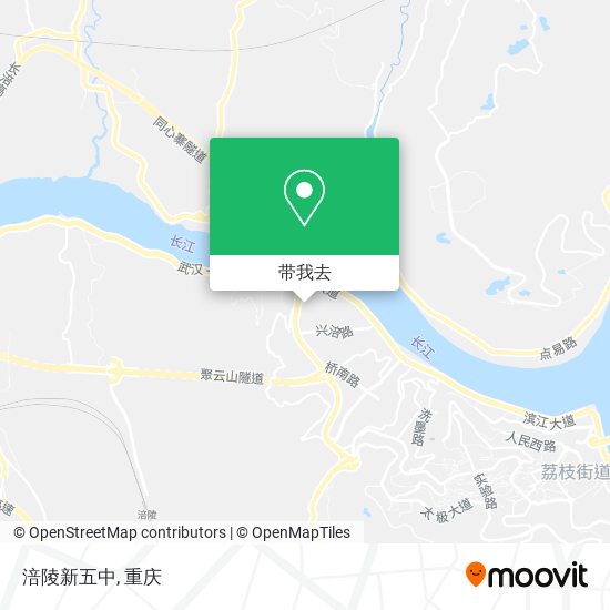 涪陵新五中地图