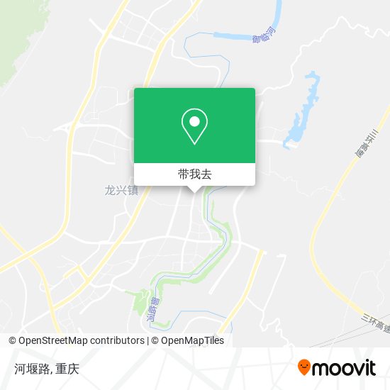 河堰路地图