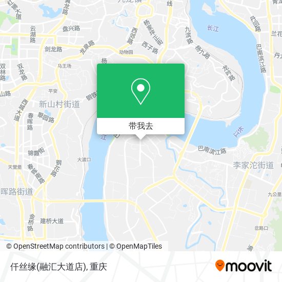 仟丝缘(融汇大道店)地图