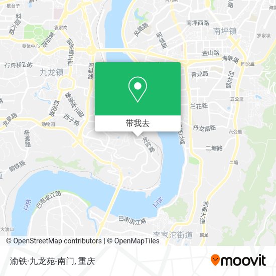 渝铁·九龙苑-南门地图