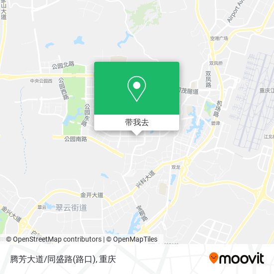 腾芳大道/同盛路(路口)地图