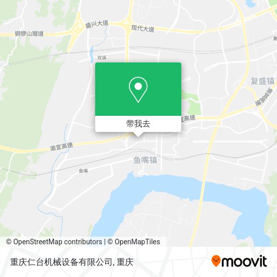 重庆仁台机械设备有限公司地图