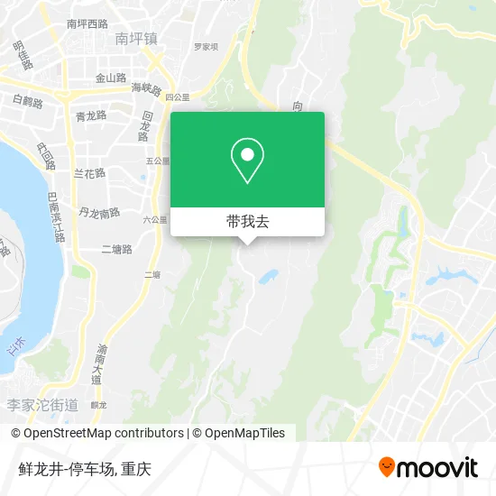 鲜龙井-停车场地图