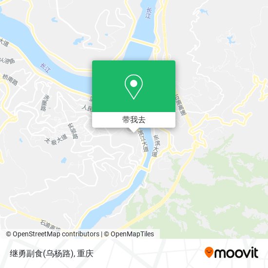 继勇副食(乌杨路)地图