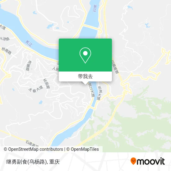 继勇副食(乌杨路)地图